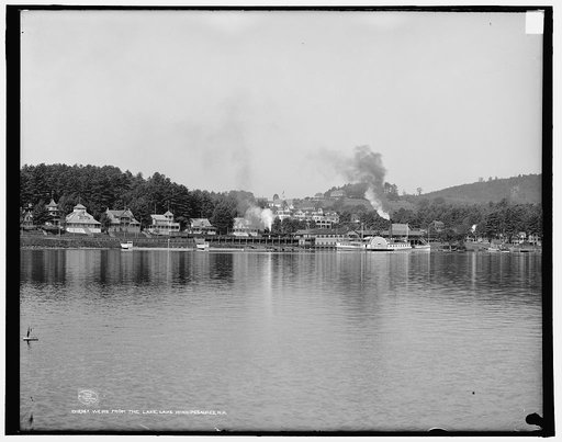 Weirs from the lake, Lake Winnipesaukee, N.H.