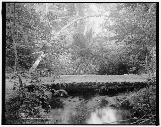 The Bridge, Roaring Brook, Mich.