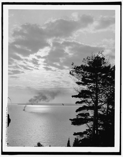 Sunset from Mackinac Island, Mich.