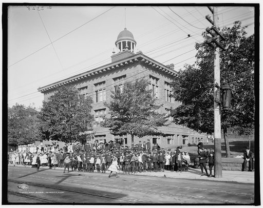 High school, Hancock, Mich.