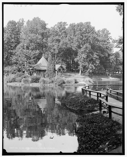 The Island house, Druid Hill Park, Baltimore, Md.