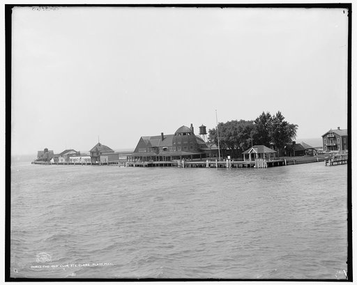 The Old club, Ste. Claire [sic] Flats, Mich.