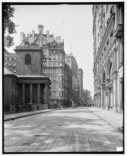 Tremont Street, looking south, Boston, Mass.