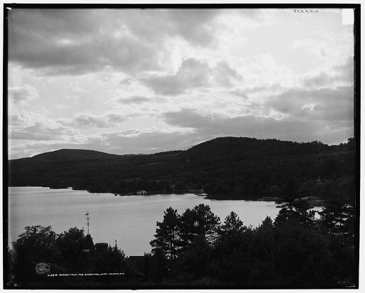 Sunset from the Sagamore, Lake George, N.Y.