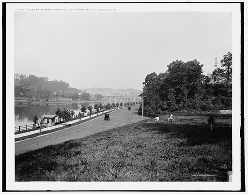 River Drive from Laurel Hill, Fairmount Park, Philadelphia, Pa.