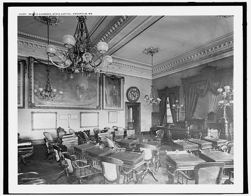Senate Chamber, state capitol, Annapolis, Md.