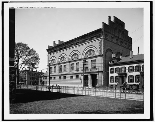 The gymnasium, Yale College, New Haven, Conn.