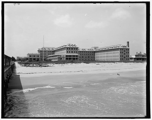 The Breakers from the pier, Palm Beach, Fla.