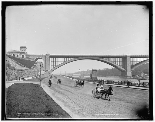 Washington Bridge and Speedway, New York