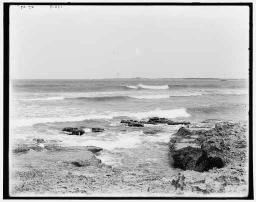 Lighthouse, from near golf links, Nassau, Bahamas
