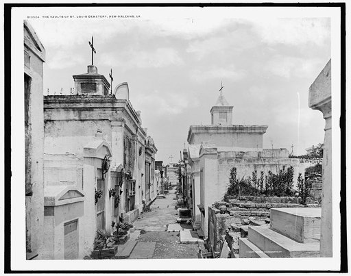 The Vaults of St. Louis Cemetery, New Orleans, La.
