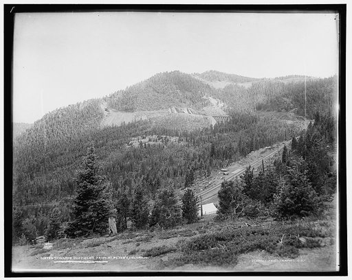 Towards Duffield's from St. Peter's, Colorado, C.S. & C.C. [i.e. Colorado Springs & Cripple Creek] Short Line