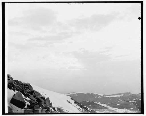 Sunset from Pike's Peak