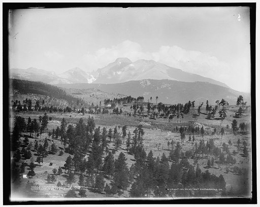 Long's Peak from Mont Alto, Colo.