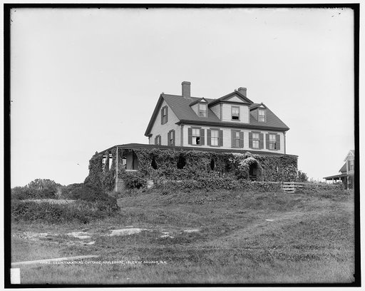 Celia Thaxter's cottage, Appledore, Isles of Shoals, N.H. [i.e. Maine