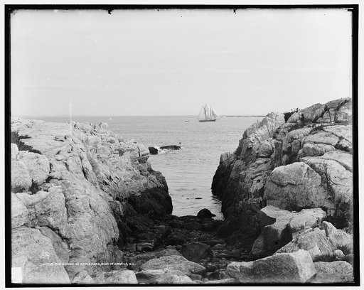 The Gorge at Appledore, Isles of Shoals, N.H. [i.e. Maine