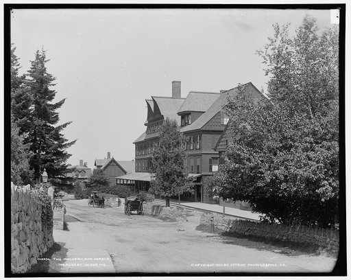 The Malvern, Bar Harbor, Mt. [i.e. Mount] Desert Island, Me.