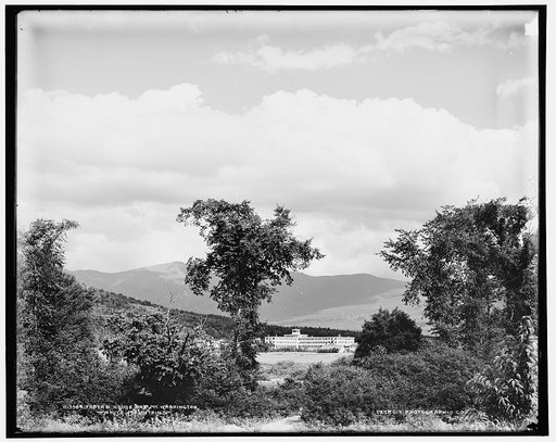 Fabyan House and Mt. Washington, White Mountains