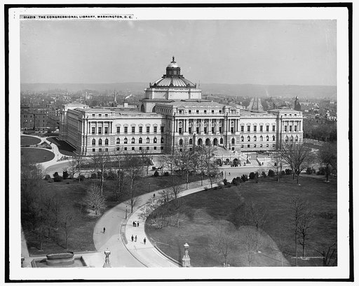 The Congressional Library [i.e. Library of Congress], Washington, D.C.