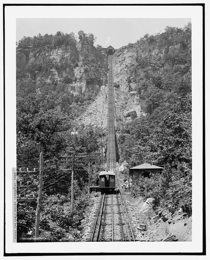 The cable incline, Lookout Mt., Tenn.
