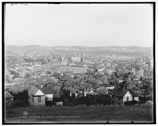 Chattanooga and Missionary Ridge from Cameron Hill