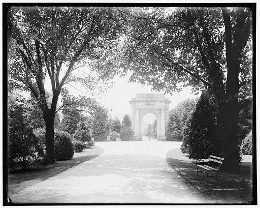 Entrance to the National Cemetery, Chattanooga