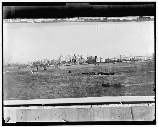New York from the Statue of Liberty