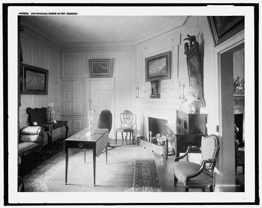 The Sitting room at Mt. Vernon