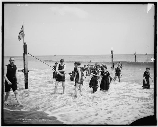 Surf bathing
