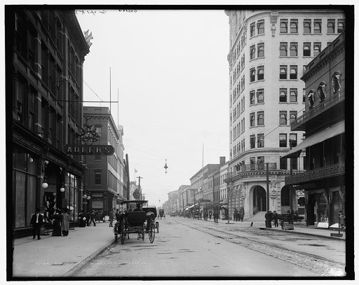 Broughton Street, looking west, Savannah, Ga.