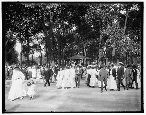 Band concert, Lincoln Park, Chicago, Ill.