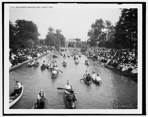 Band concert, Belle Isle Park, Detroit, Mich.