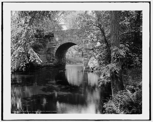 Stone arch bridge, South Hadley, Mass.
