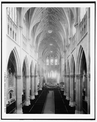 Interior of St. Patrick's Cathedral, New York, N.Y.