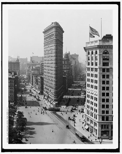 Flat Iron [i.e. Flatiron] Building, New York, N.Y.
