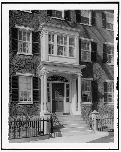 Doorway, 26 Chestnut St. [Street], Salem, Mass.