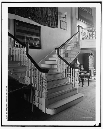 Stairway, Essex Institute, Salem, Mass.