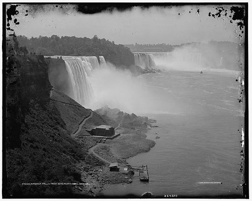 Niagara Falls, from International Bridge