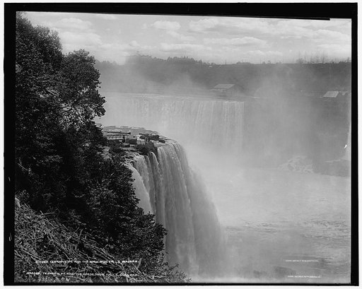 Terrapin Pt. [Point], and the Horseshoe Falls, Niagara