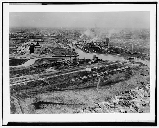 Ford Motor Company River Rouge plant, Dearborn, air view