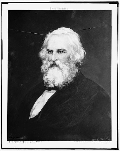Henry W. Longfellow, head-and-shoulders portrait