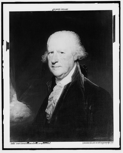 Chief Justice Edward Shippen of Pennsylvania, head and shoulders portrait