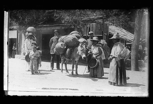 Street scene, City of Mexico
