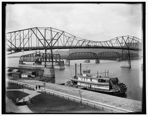 Bridge over the Mississippi, Winona, Minn.