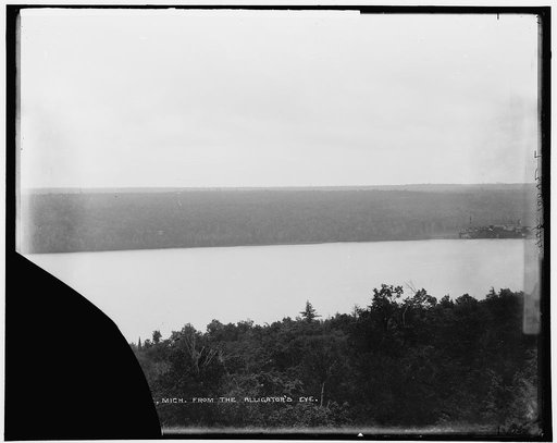 Lake Gogebic,] Mich. from the Alligator's Eye