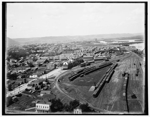Valley of the Mississippi from Winona, Minn.
