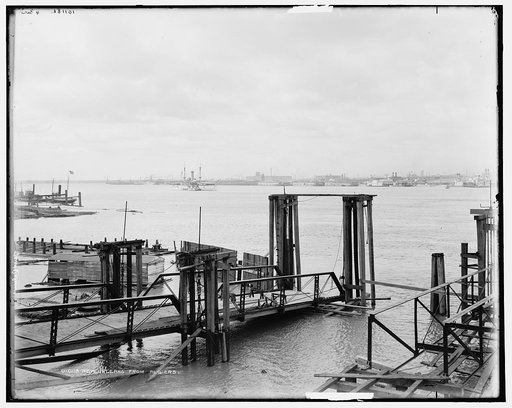 The City from Algiers, New Orleans, Louisiana