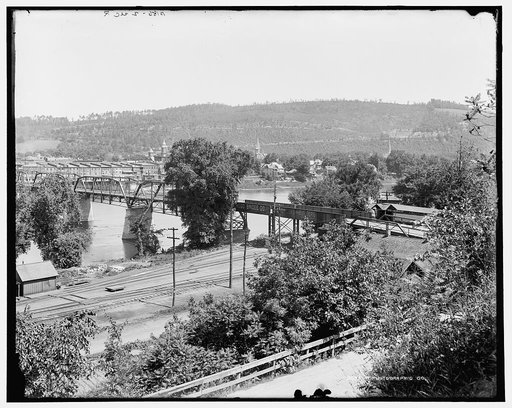 General view, Owego, New York