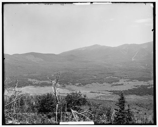 The Presidential Range from Mt. Echo, White Mountains