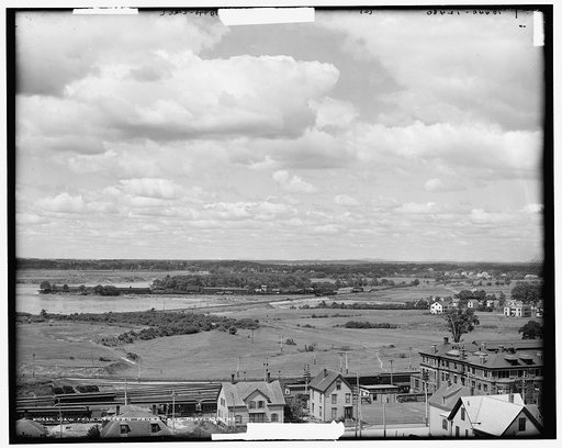 View from western promenade, Portland, Me